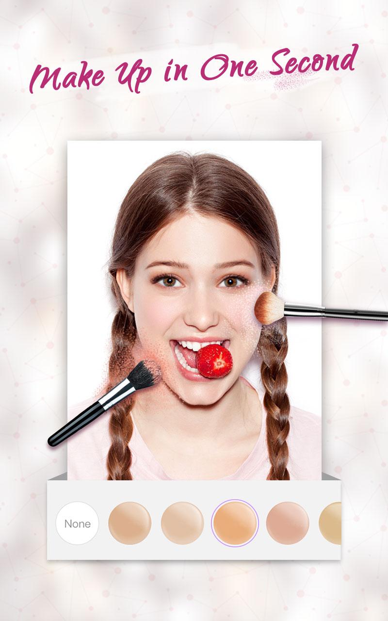 Android application You Makeup - Makeover Editor screenshort