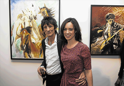 Rolling Stones guitarist Ronnie Wood, 65, and new wife Sally Humphreys, 34. In celebrity circles their age gap may not raise eyebrows, but it seems ordinary folk are choosing substance over the material when it comes to their unions