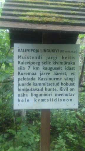 Kalevipoja Lingukivi