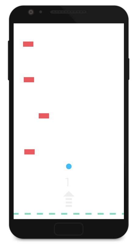 Android application Bounce Ball screenshort