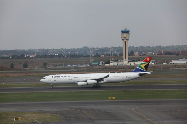 SA's national airline will soon allow passengers to keep their phones switched on.