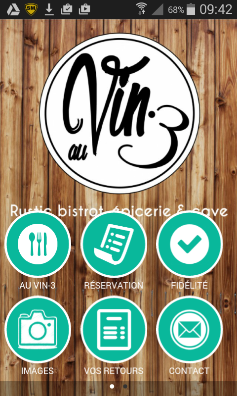 Android application Au VIN-3 screenshort