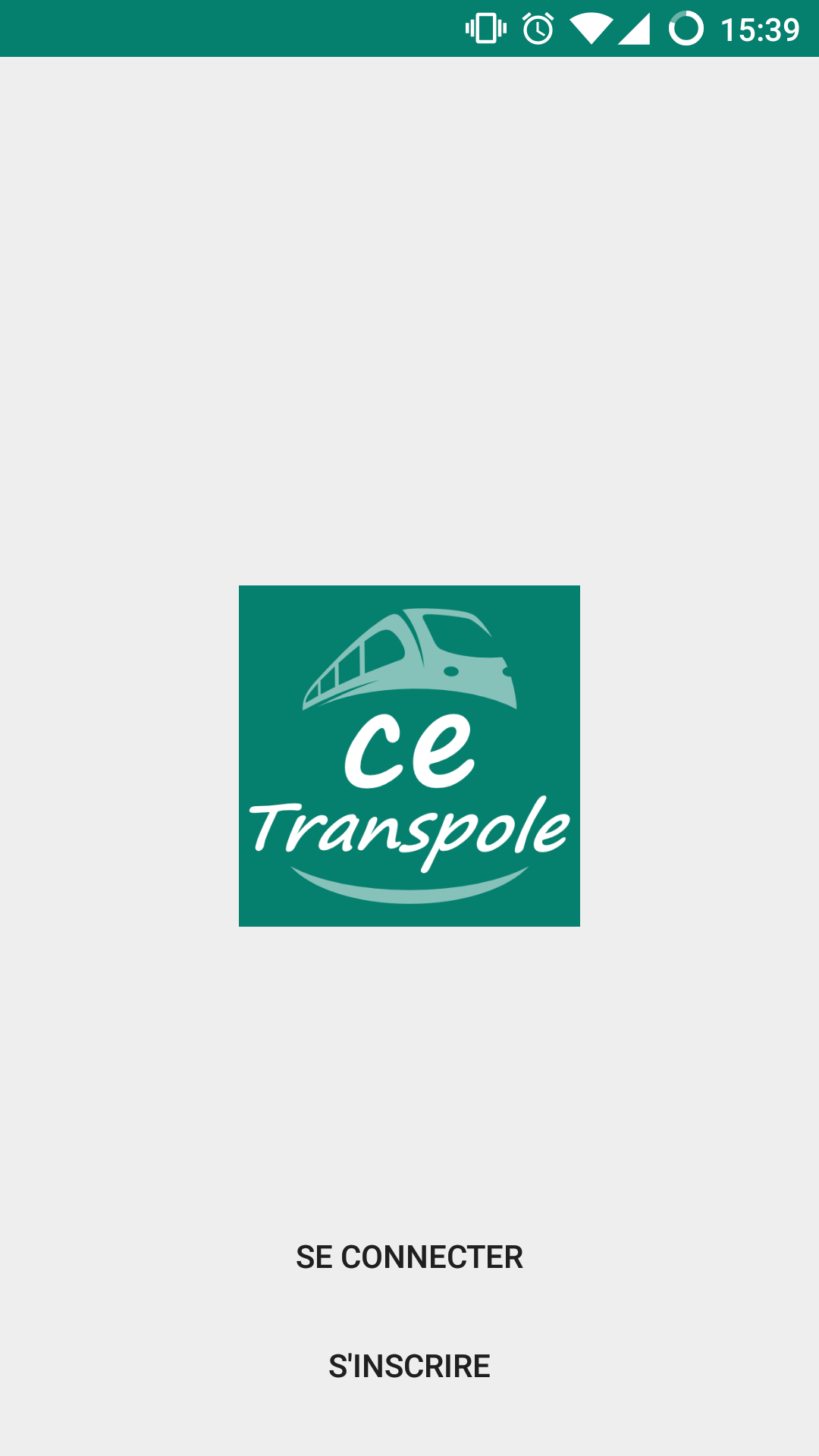 Android application CE TRANSPOLE screenshort