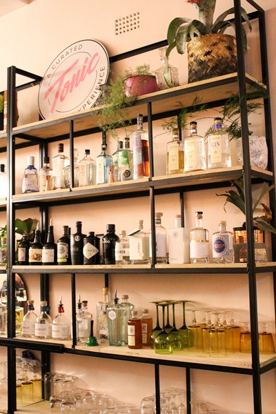 Linden's Tonic Gin Bar has over 40 different gins on offer.