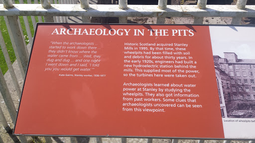 Archaeology at the mills
