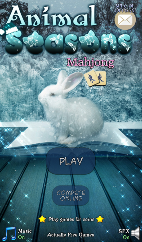 Android application Hidden Mahjong: Animal Seasons screenshort