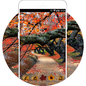 Autumn Red Leaves Wallpaper Theme HD.apk 1.0.0