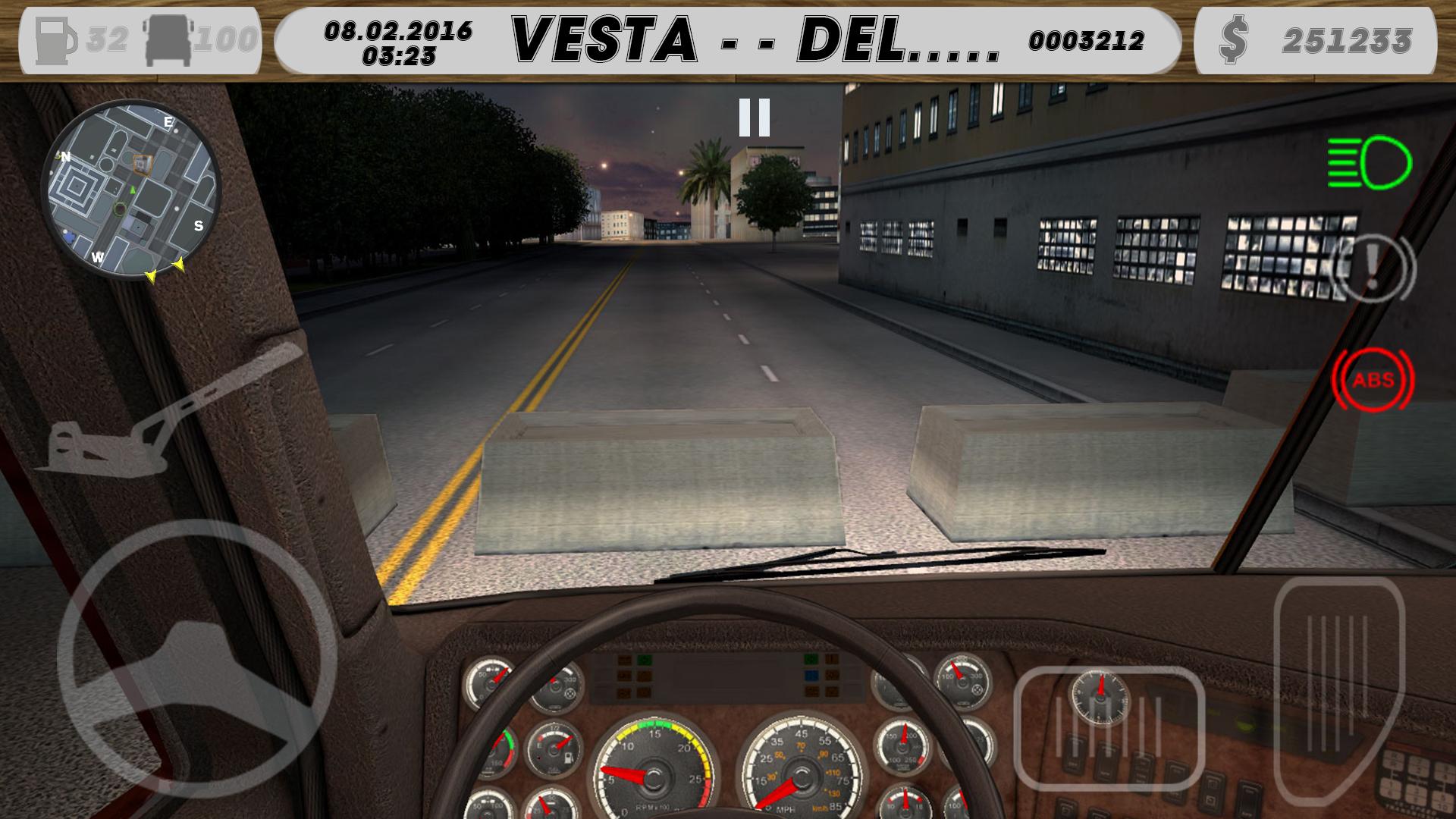 Android application Truck Driver 3D screenshort