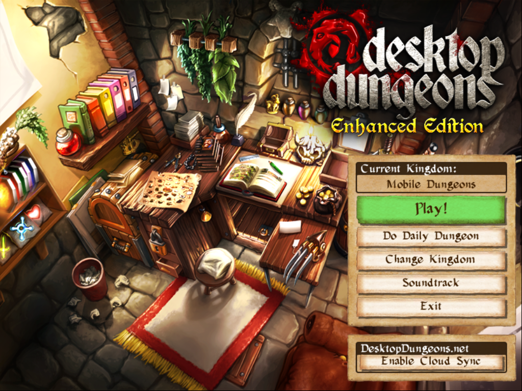 Android application Desktop Dungeons screenshort