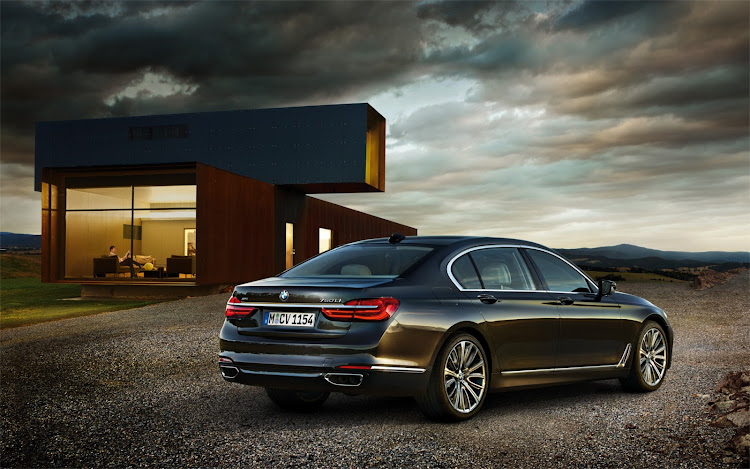 A BMW 7 series.