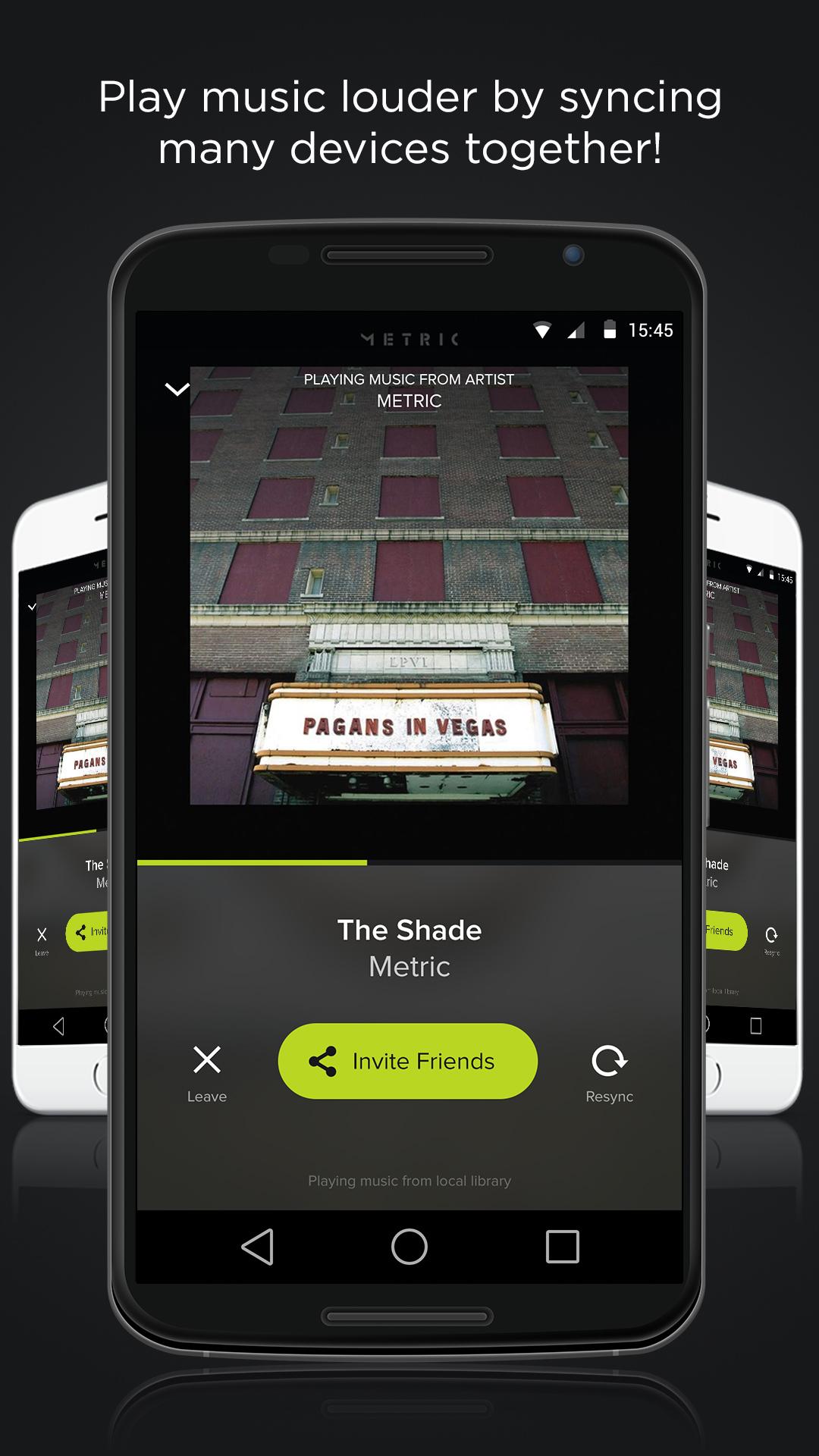 Android application AmpMe - Speaker Booster screenshort