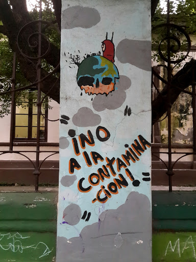 Mural No a la Contaminación