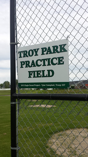 Troy Park Practice Field