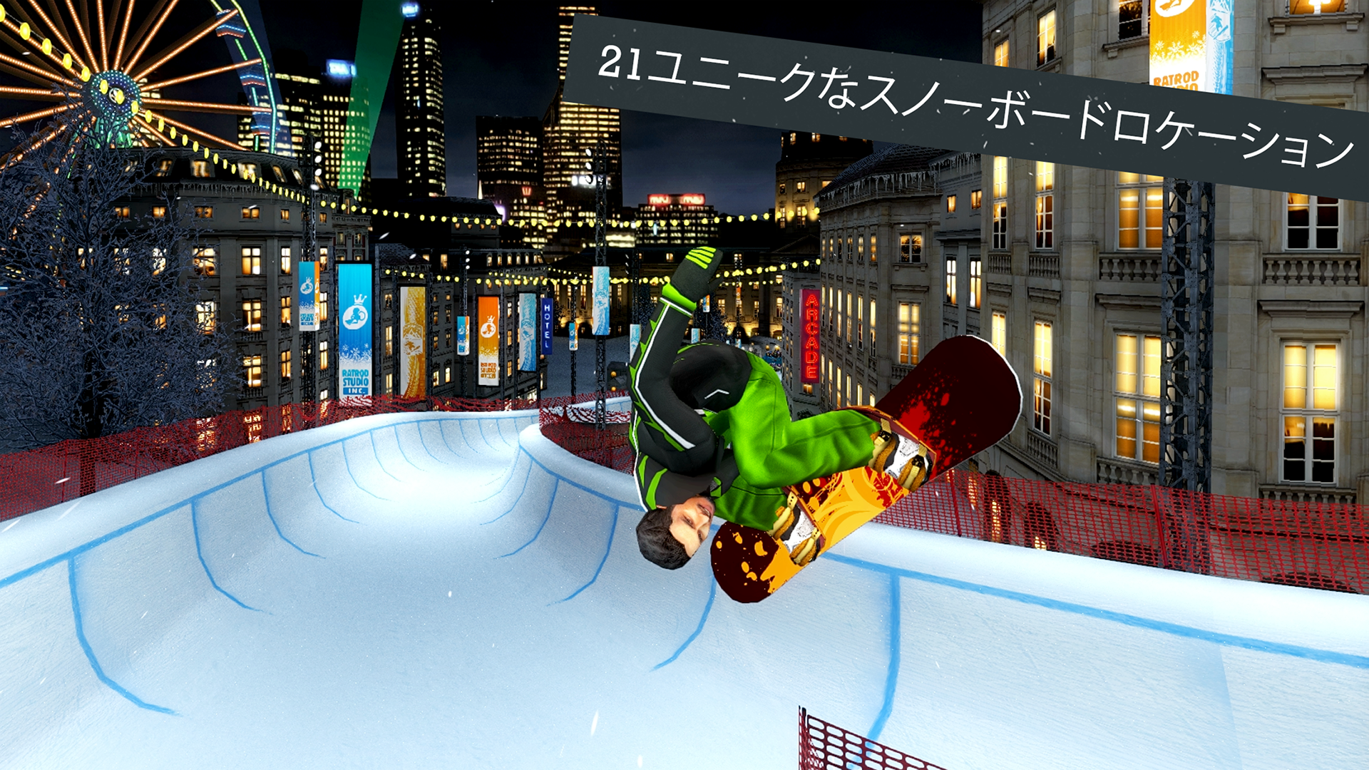 Android application Snowboard Party World Tour Pro screenshort
