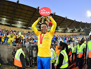 Mamelodi Sundowns star forward Percy Tau is expected to win big at the Premier Soccer Leaugue end of the season Awards gala dinner. 