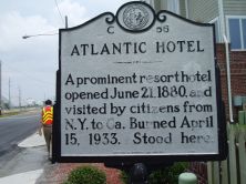 A prominent resort hotel opened June 21, 1880, and visited by citizens from N.Y. to Ga. Burned April 15, 1933. Stood here.Plaque via North Carolina Highway Historical Marker Program, and is used...
