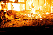 At least four homes have burnt down so far in a fire at St Francis Bay in the Eastern Cape. 