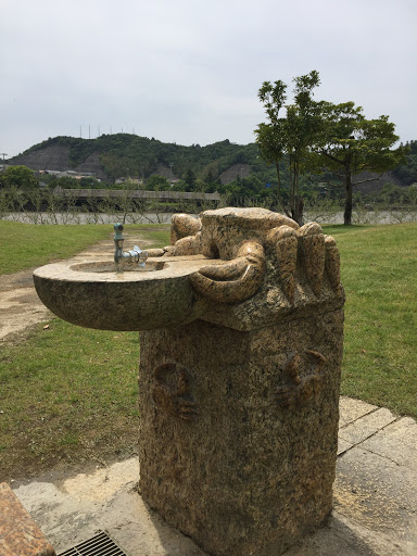 カニの水飲み