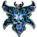 ダウンロード Blue Dragon Skull Keyboard Theme をインストールする 最新 APK ダウンローダ