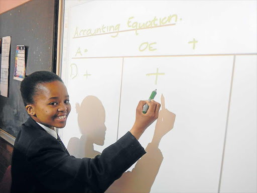 PATHFINDER: The Eastern Cape’s top achiever in this year’s National Accounting Olympiad run by the South African Institute of Professional Accountants (Saipa) is Phumzile Rozani from Umtata High School Picture: ZIP ZENKOSI NCOKAZI