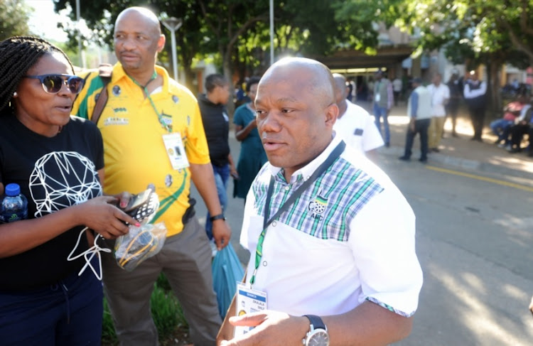 African National Congress (ANC) chairman Sihle Zikalala during the 54th National Conference at the Nasrec Expo Centre on December 15, 2017 in Johannesburg, South Africa.