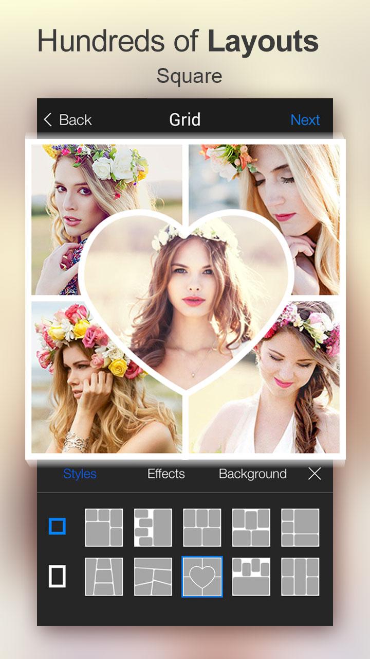 Android application Photo Collage screenshort