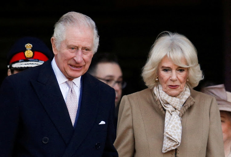 The coronation ceremony for King Charles and his wife Camilla will take place on May 6. File photo.