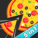 ダウンロード Fit The Slices – Pizza Slice Puzzle をインストールする 最新 APK ダウンローダ