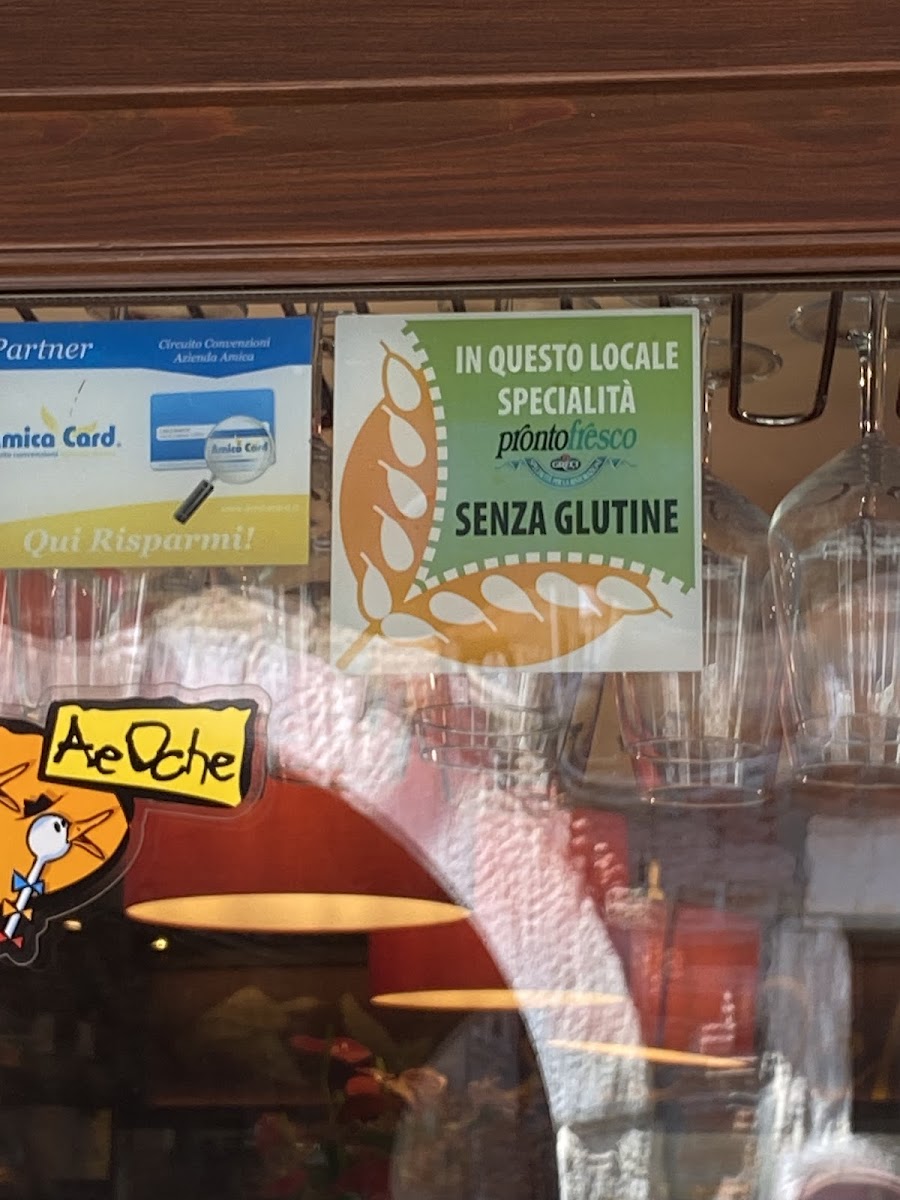 Gluten-Free at Oke San Giacomo