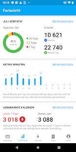 Runtastic Steps - Schrittzähler & Pedometer Screenshot