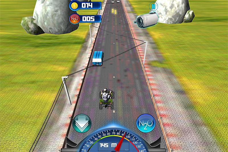 Android application Bike Traffic Race: Atv Quad screenshort