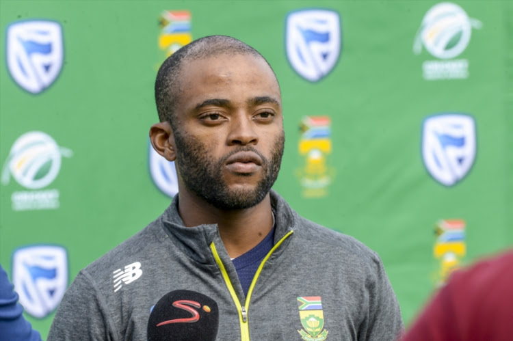 Temba Bavuma of the Proteas during the Standard Bank Proteas Media Opportunity at TUKS Cricket Oval on June 12, 2018 in Pretoria, South Africa.