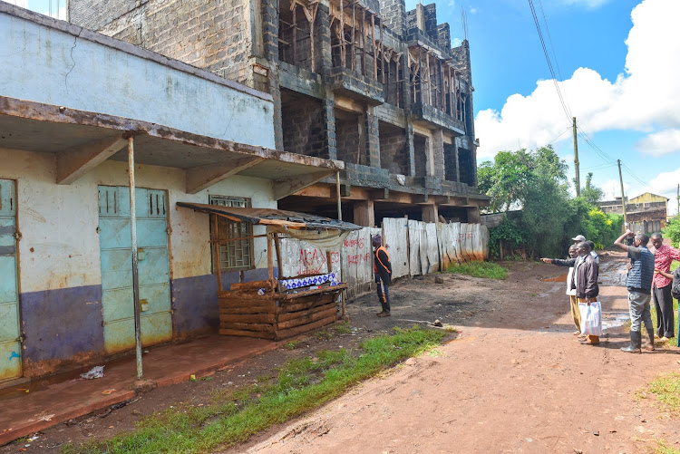 The two buildings in Kutus town, Kirinyaga county
