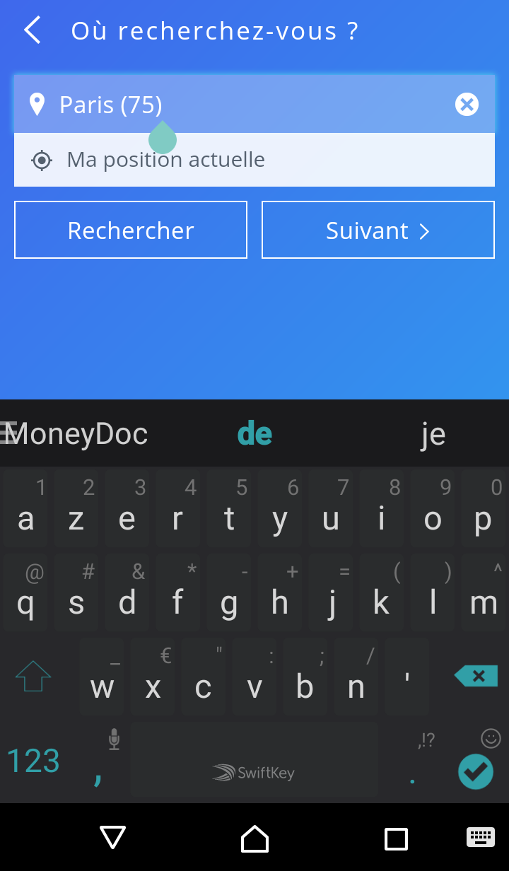 Android application Meteojob Emploi screenshort