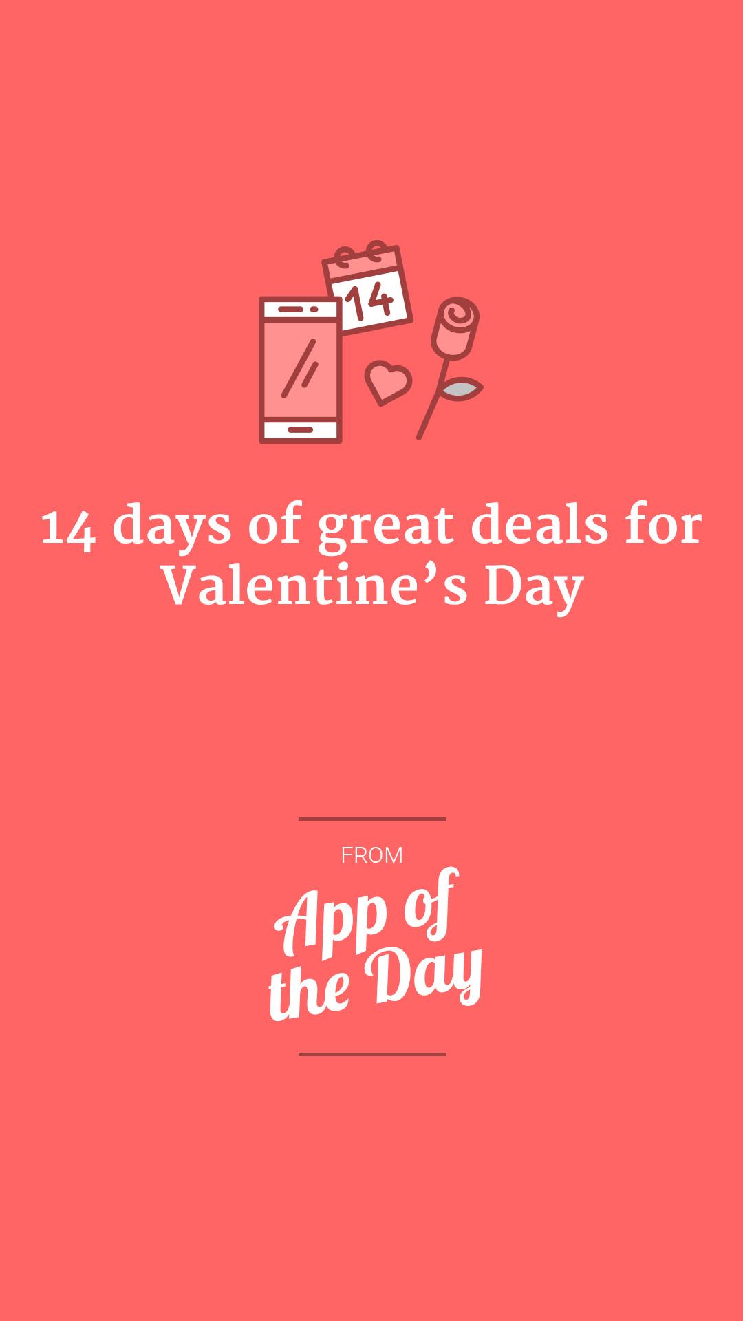 Android application App of the Day Valentines Day screenshort