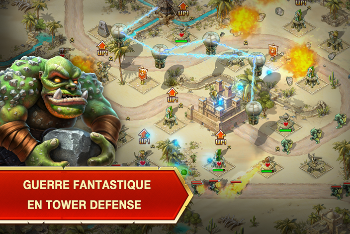 Android application Toy Defense: Fantasy Towers screenshort