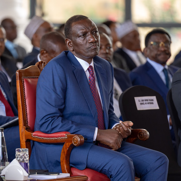 President William Ruto during the launch of the second Kenya Urban Support Programme (KUSP2) at State House, Nairobi, on May 7, 2024
