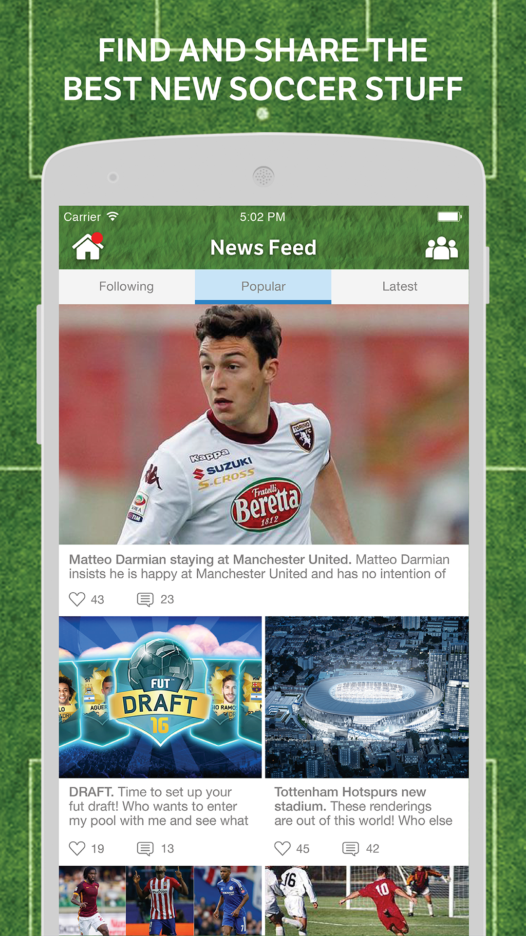 Android application FUT Amino for FIFA Video Games screenshort