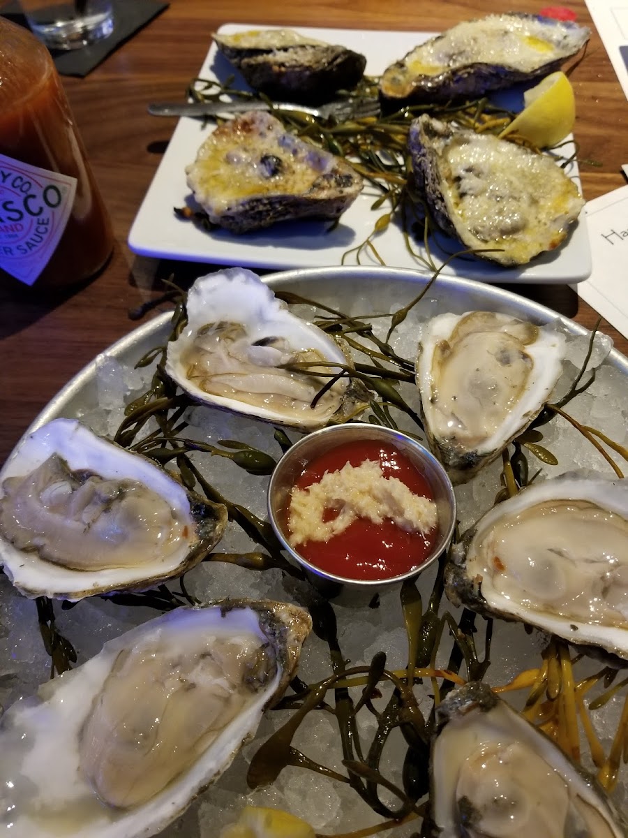 The best raw oysters I've ever had. So yummy!