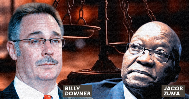 The legal spat between Jacob Zuma and Billy Downer continues in the Pietermartizburg high court on Wednesday.