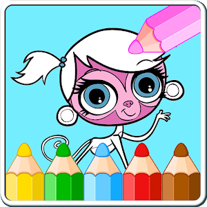 Download Coloring Book Little Pet Shop For PC Windows and Mac