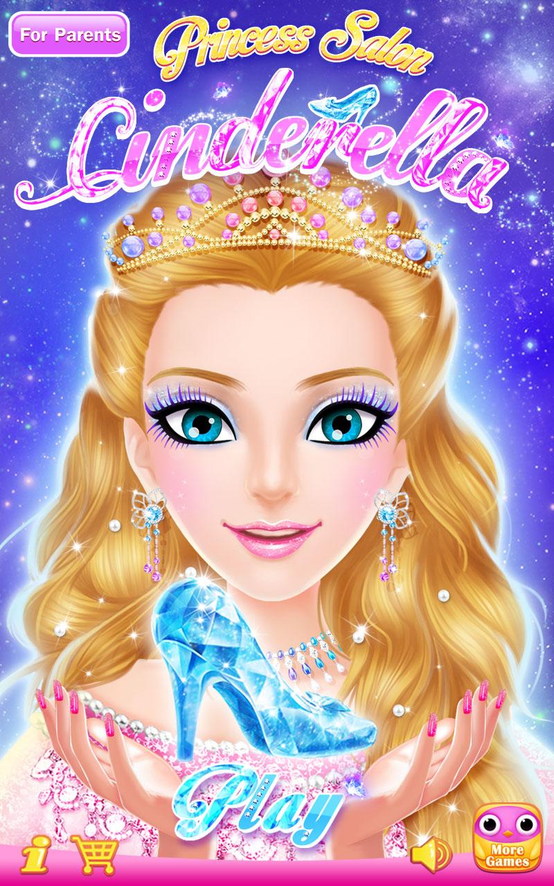 Android application Princess Salon: Cinderella screenshort