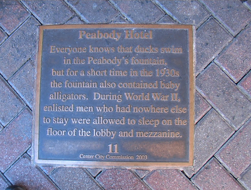 Everyone knows that ducks swim in the Peabody's fountain, but for a short time in the 1930s the fountain also contained baby alligators. During World War II, enlisted men who had nowhere else to...