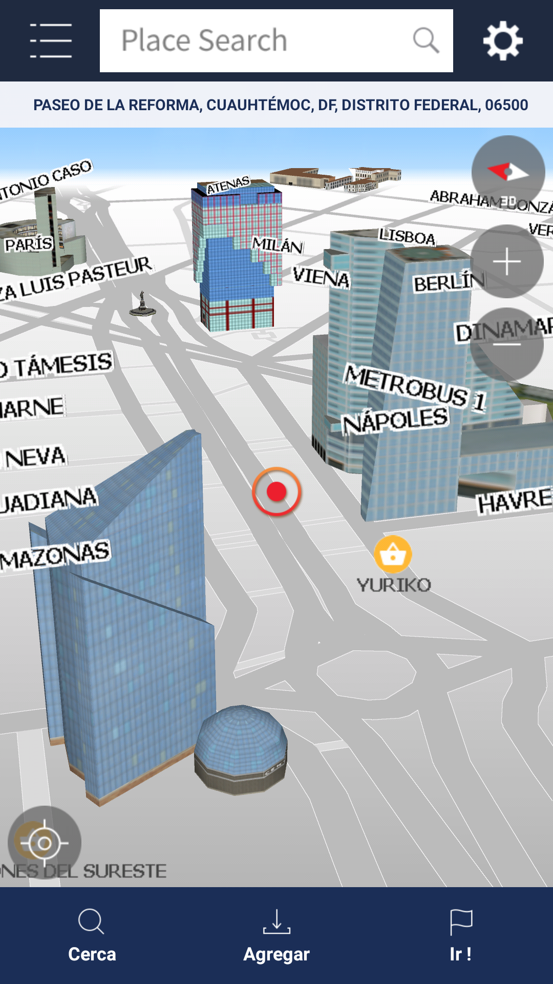 Android application BringGo Mexico screenshort