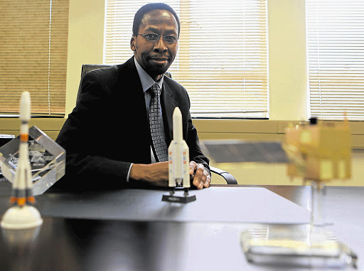 Dr Sandile Malinga, head of the SA National Space Agency Picture: SIMON MATHEBULA