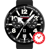 V-Revolution Black watchface by Archimedes