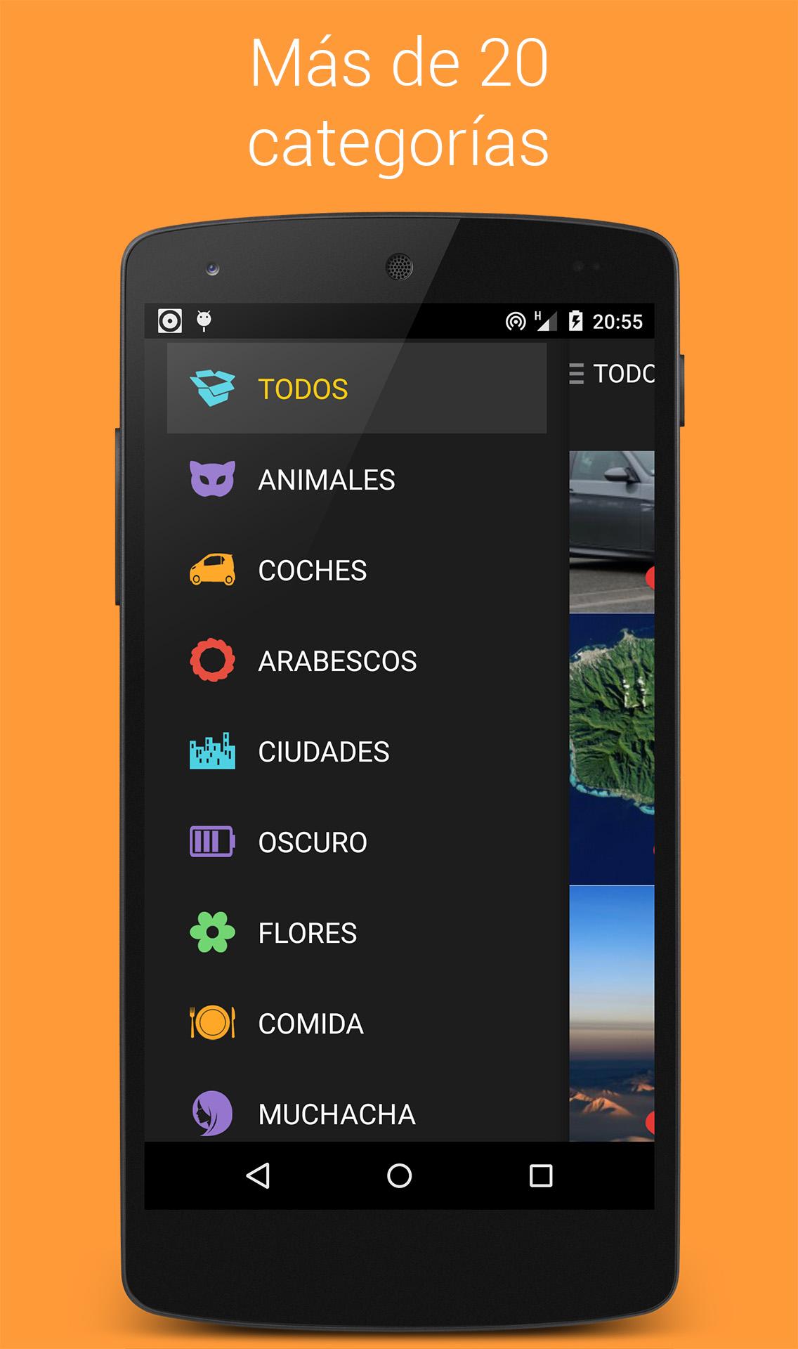 Android application Premium Wallpapers HD screenshort