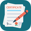 ダウンロード Certificate Maker, Design a Custom Certif をインストールする 最新 APK ダウンローダ