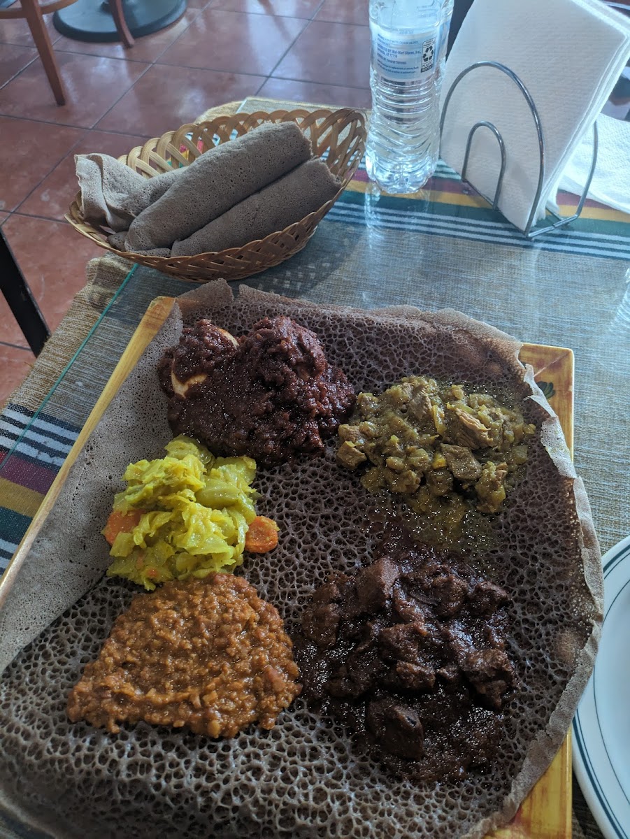 Gluten-Free at Abyssinia Ethiopian Restaurant