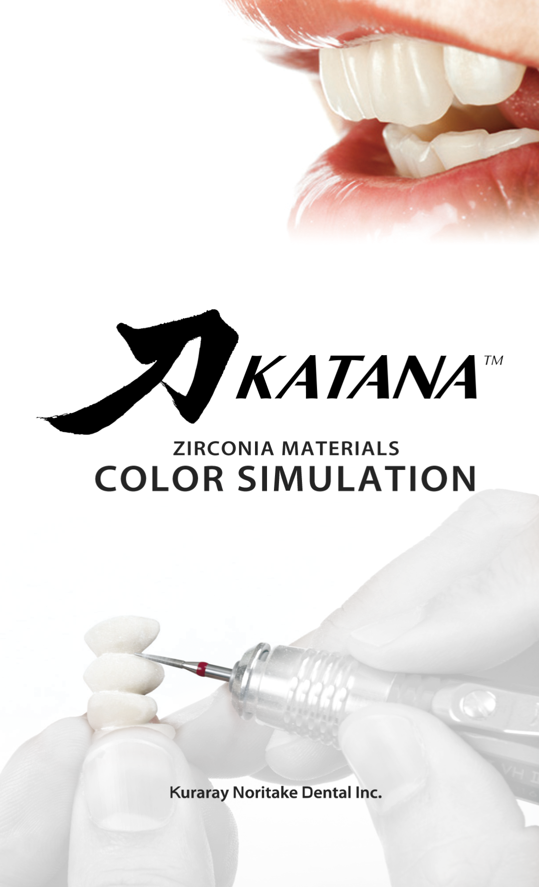 Android application KATANA ZR Color Simulation screenshort